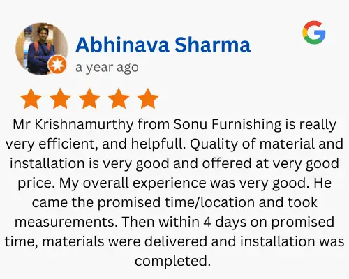 Sonu Home Furnishings Review 2
